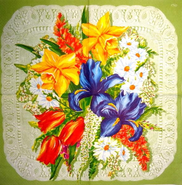 055 Lilies - 3-ply (grün) - Paw